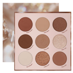 docolor Aurelia front packaging showing nine warm shades and clasp for travel convenience