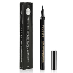 docolor front packaging pen showing sleek black liner and brand benefit