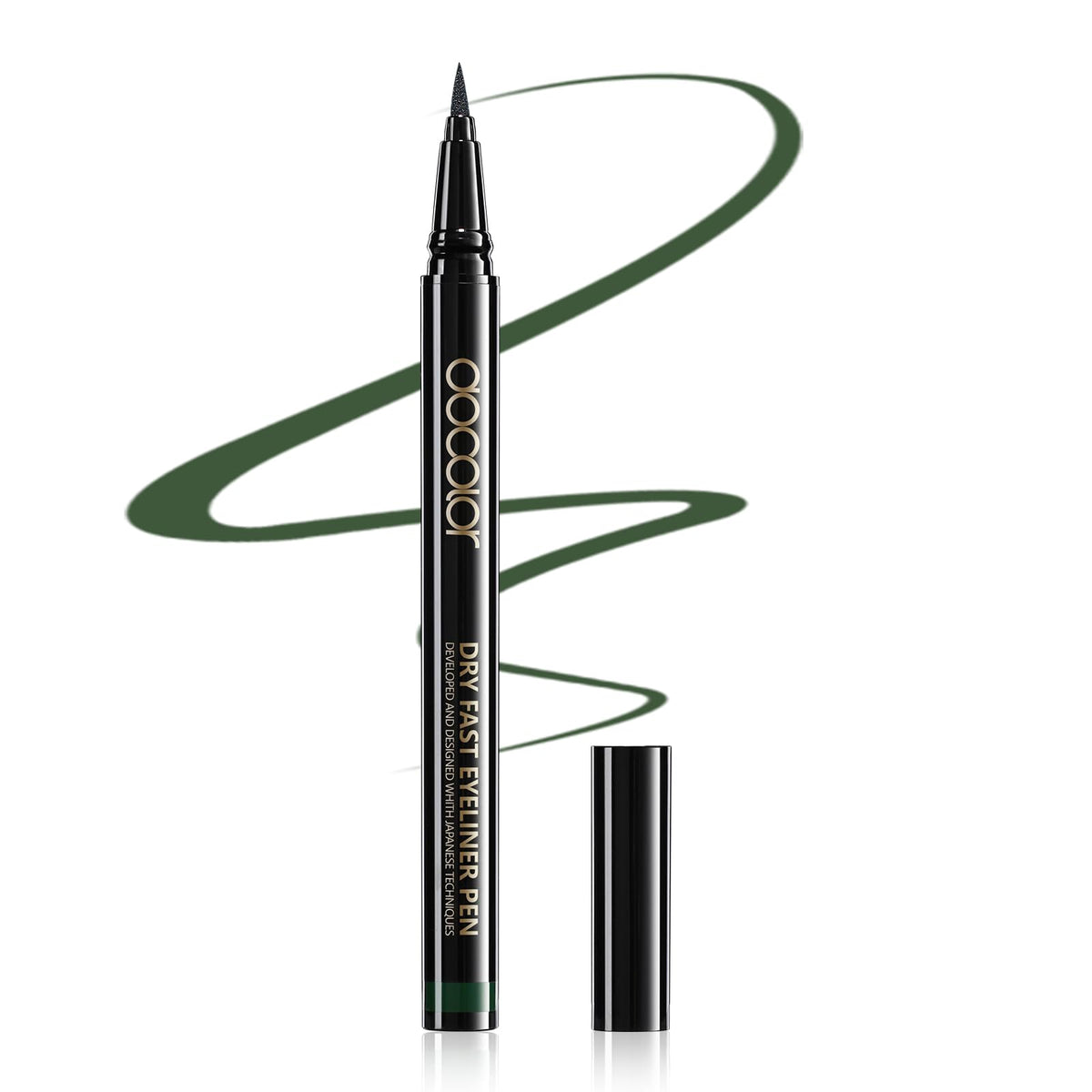 docolor green pen front packaging showing vibrant color and benefit