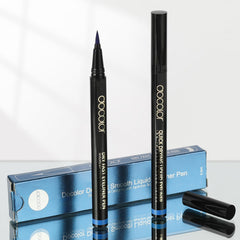 docolor liner next to ruler scale showing super slim tip for detailed work