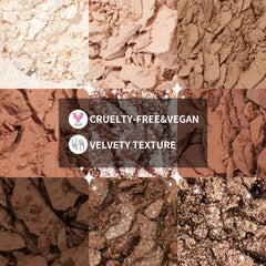 docolor open palette flatlay with brush illustrating curated everyday shades