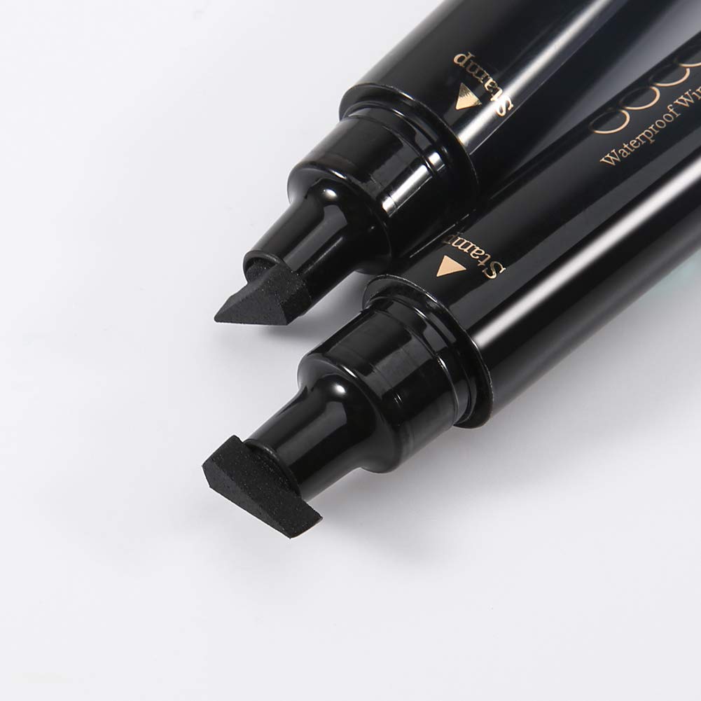 docolor texture ink swipe proving rich black pigment and smooth finish