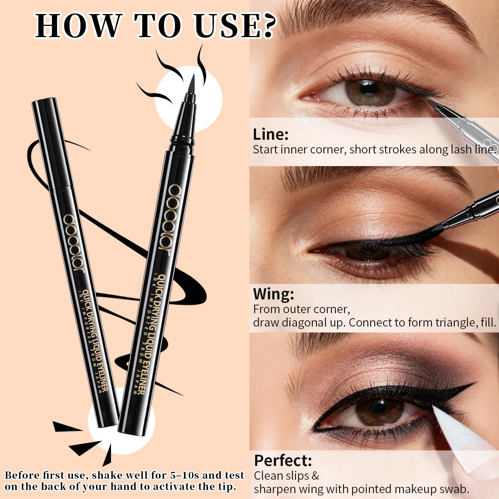 docolor tip flexibility demo showing varied line widths for versatile looks