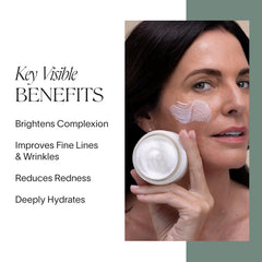Doctor Rogers Restore jar open revealing smooth moisturizing texture for fast absorption