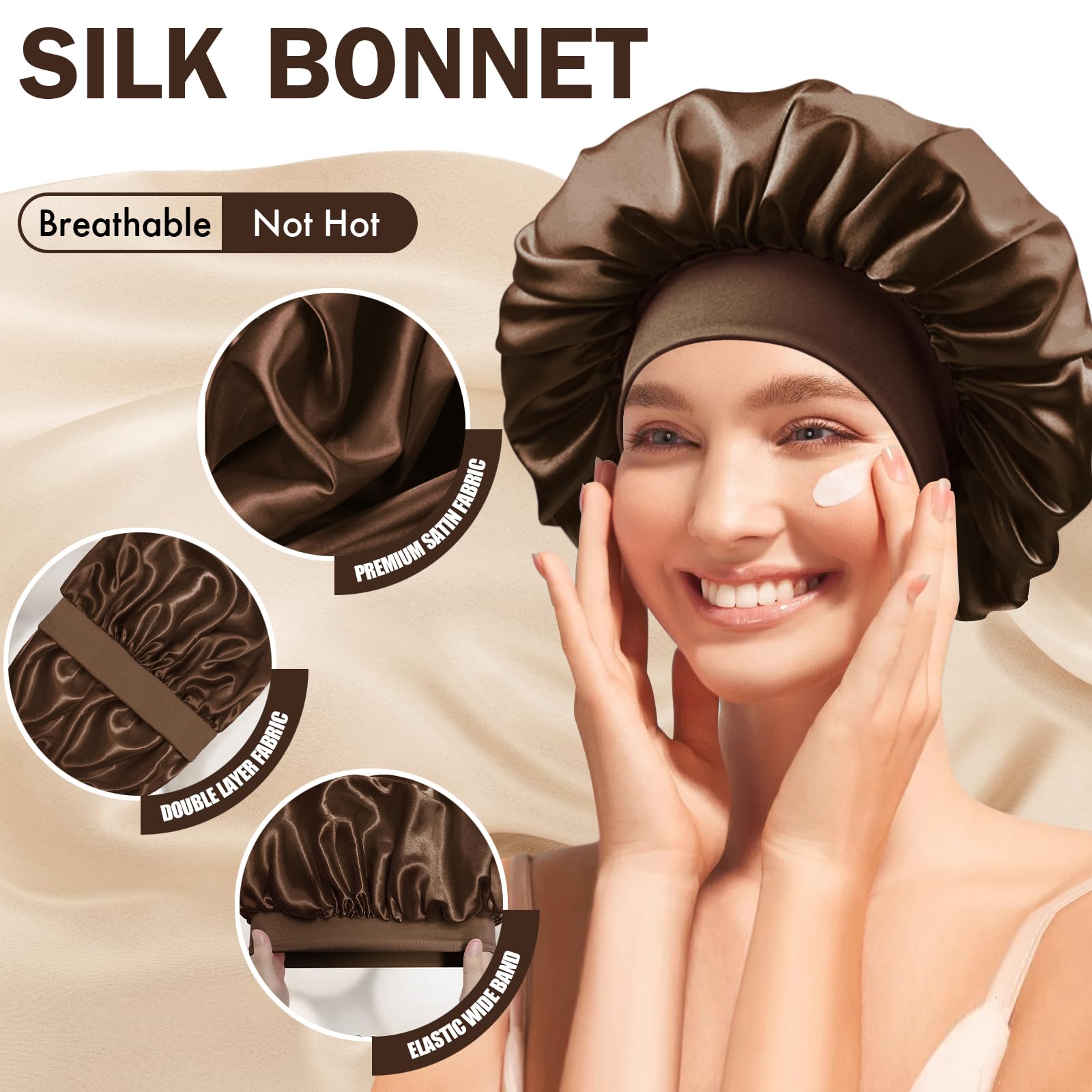 Doitory elastic band detail showing soft wider band for comfortable secure fit