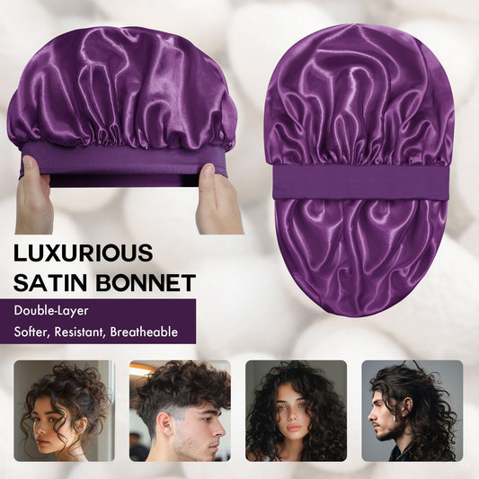 Doitory close-up inner satin lining showing smooth texture and hair protection