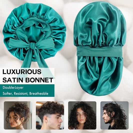 Doitory close-up of inner satin lining highlighting gentleness and moisture retention