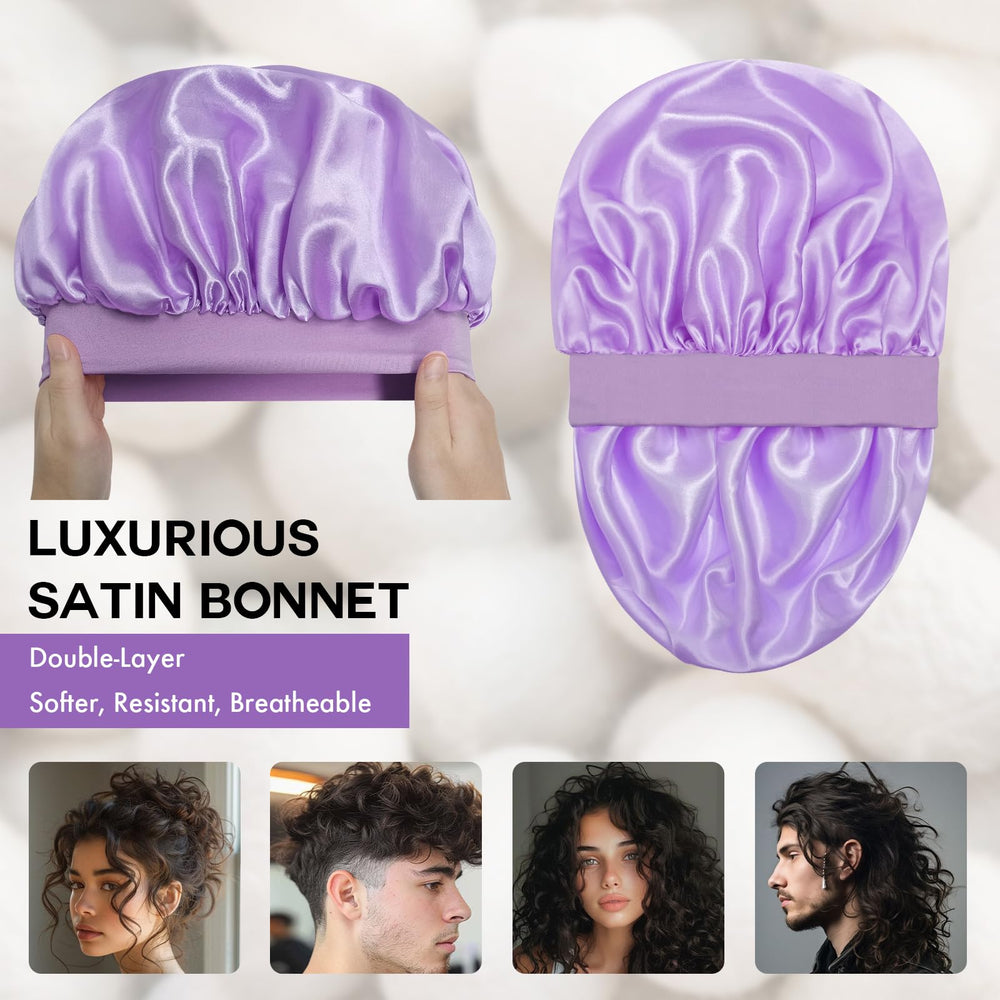 Doitory close-up of inner satin lining illustrating gentle protection for hair