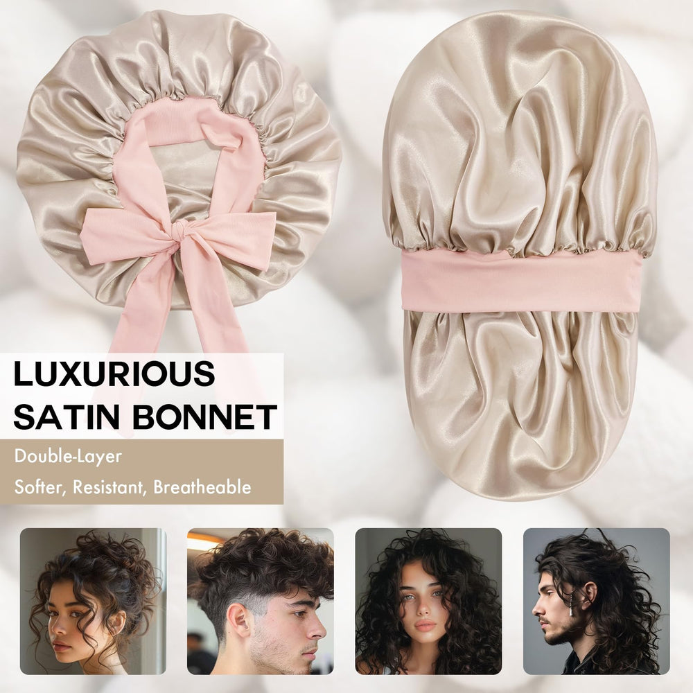 Doitory satin lining close-up showing smooth texture and hair protection