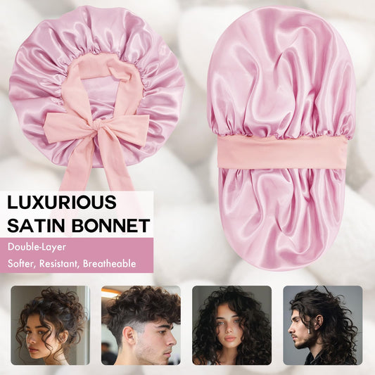 Doitory satin inner close-up highlighting smooth lining for reduced friction