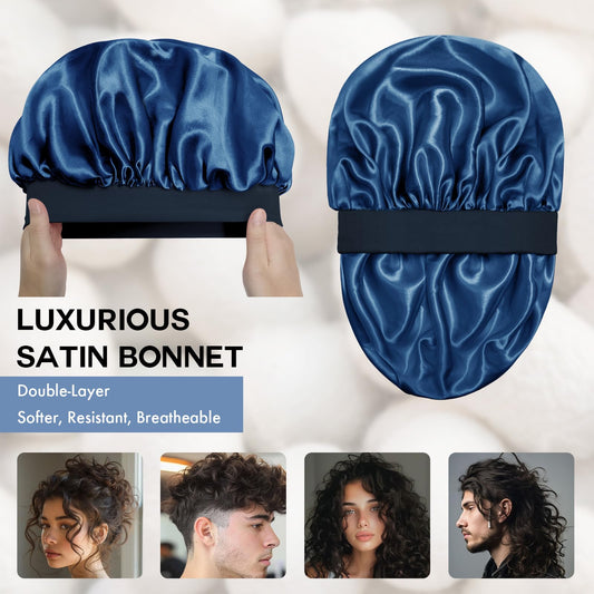 Doitory satin inner close-up showing smooth lining to reduce friction and frizz