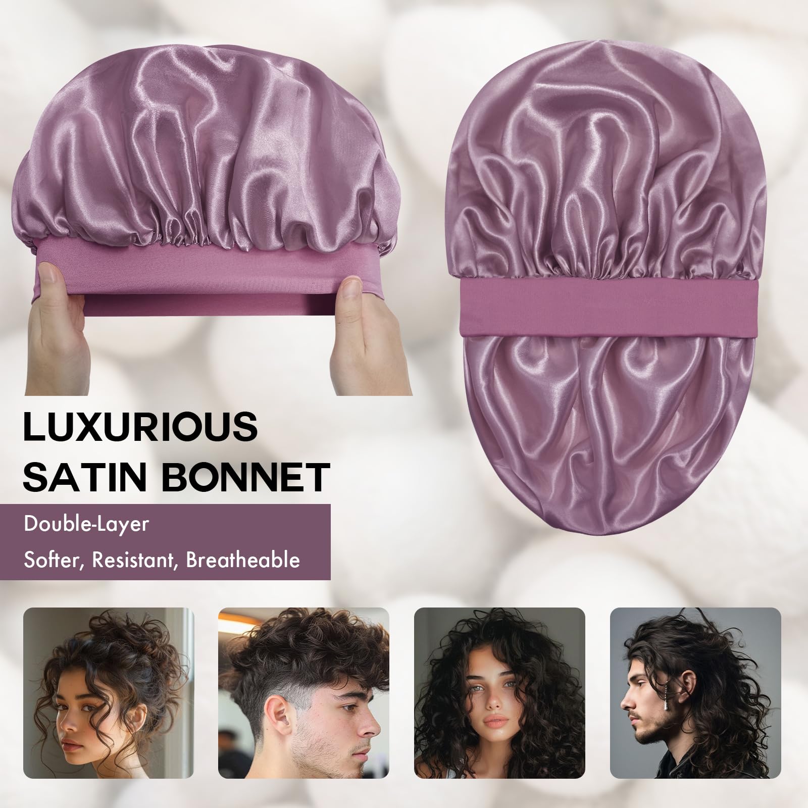 Doitory satin inner close-up highlighting smooth texture and reduced friction benefit
