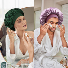 Doitory bonnet held in hand showing 14-inch diameter scale and ease
