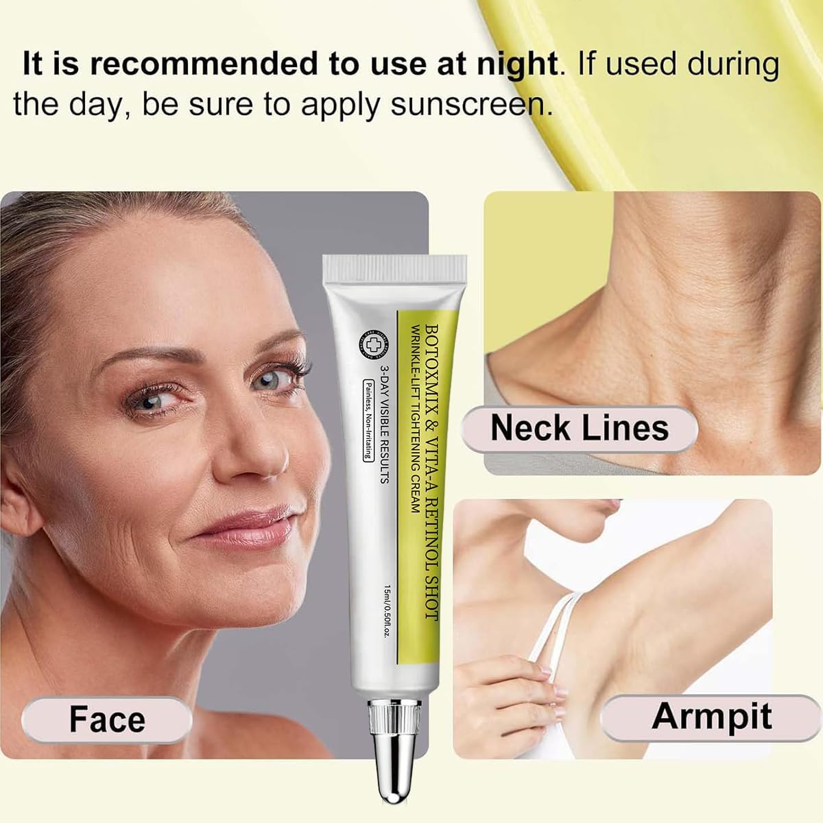 Doiveo retinol shot serum dispensed to illustrate concentrated active delivery and renewal