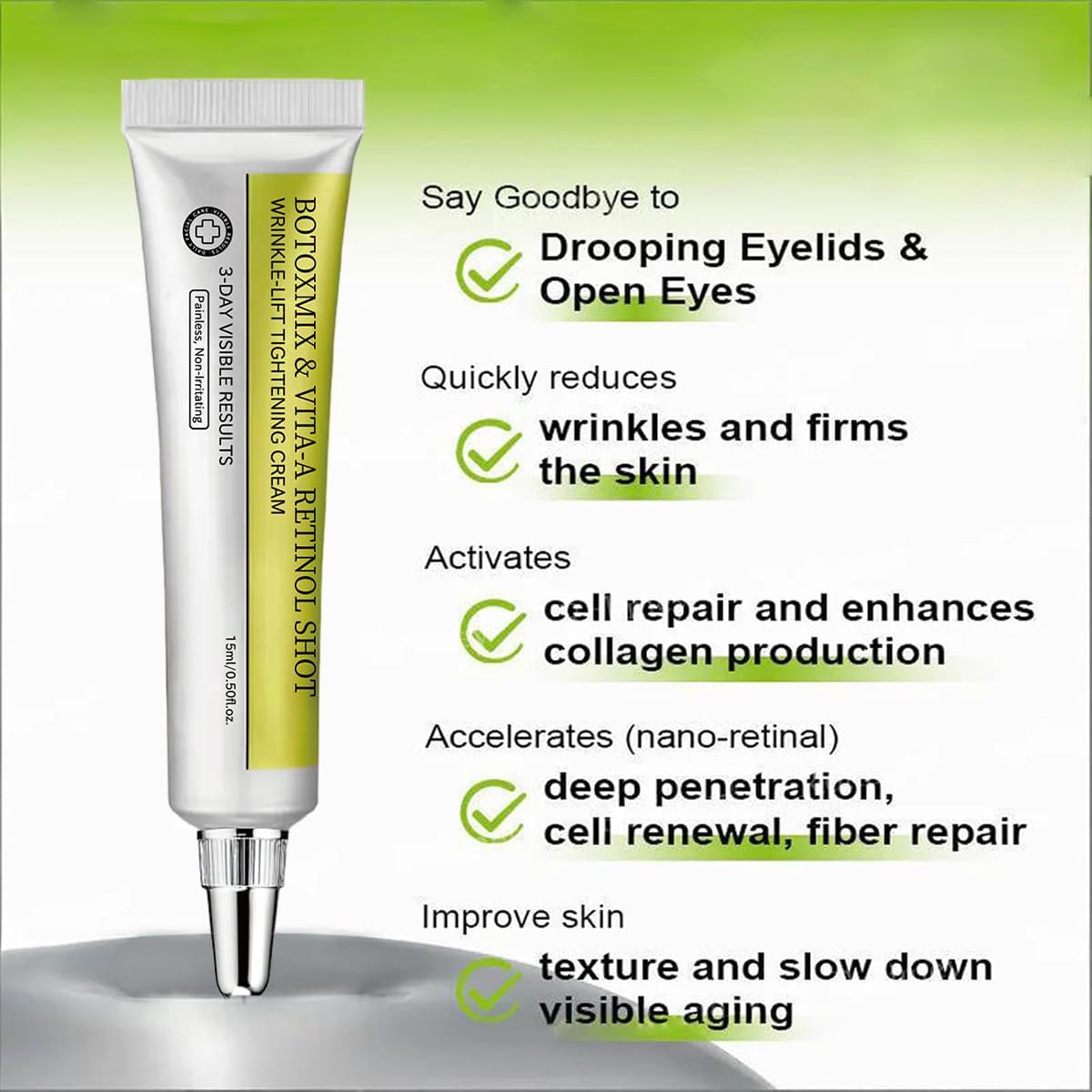 Doiveo open jar showing smooth cream texture for quick absorption and hydration