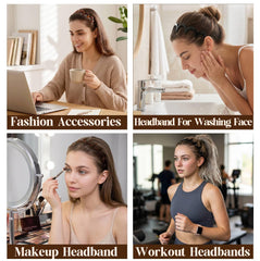 Dokeawo headband beside coin showing compact size and travel-friendly convenience