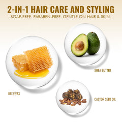 dolahair before and after showing frizz control and sleeker appearance