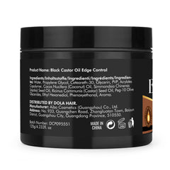 Dolahair ingredients shot with aloe and honey indicating conditioning benefit
