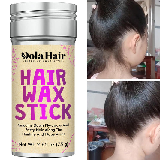Dolahair open cap with wax tip visible for precise application