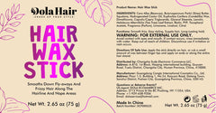 Dolahair finished sleek ponytail demonstrating polished look