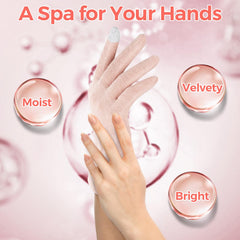 Donfri conductive fingertip detail enabling touchscreen use while moisturizing