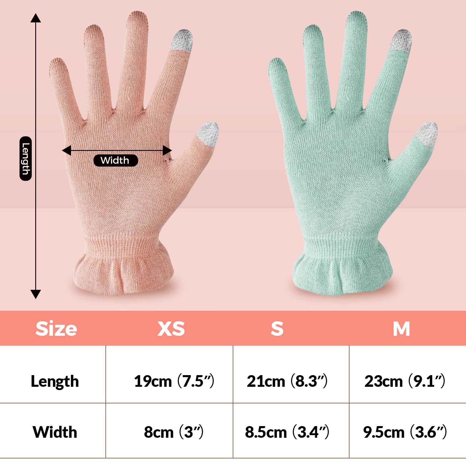 Donfri gloves with lotion application showing better product absorption