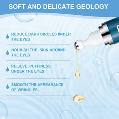 Dongyu serum applied in hand demonstrating lightweight texture and quick absorption