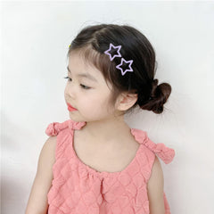 DonLeeving clip holding child's bangs securely to show reliable grip