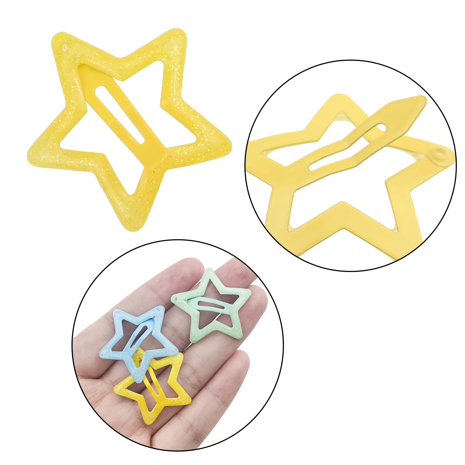 DonLeeving clips in adult hand showing compact 3cm size for scale