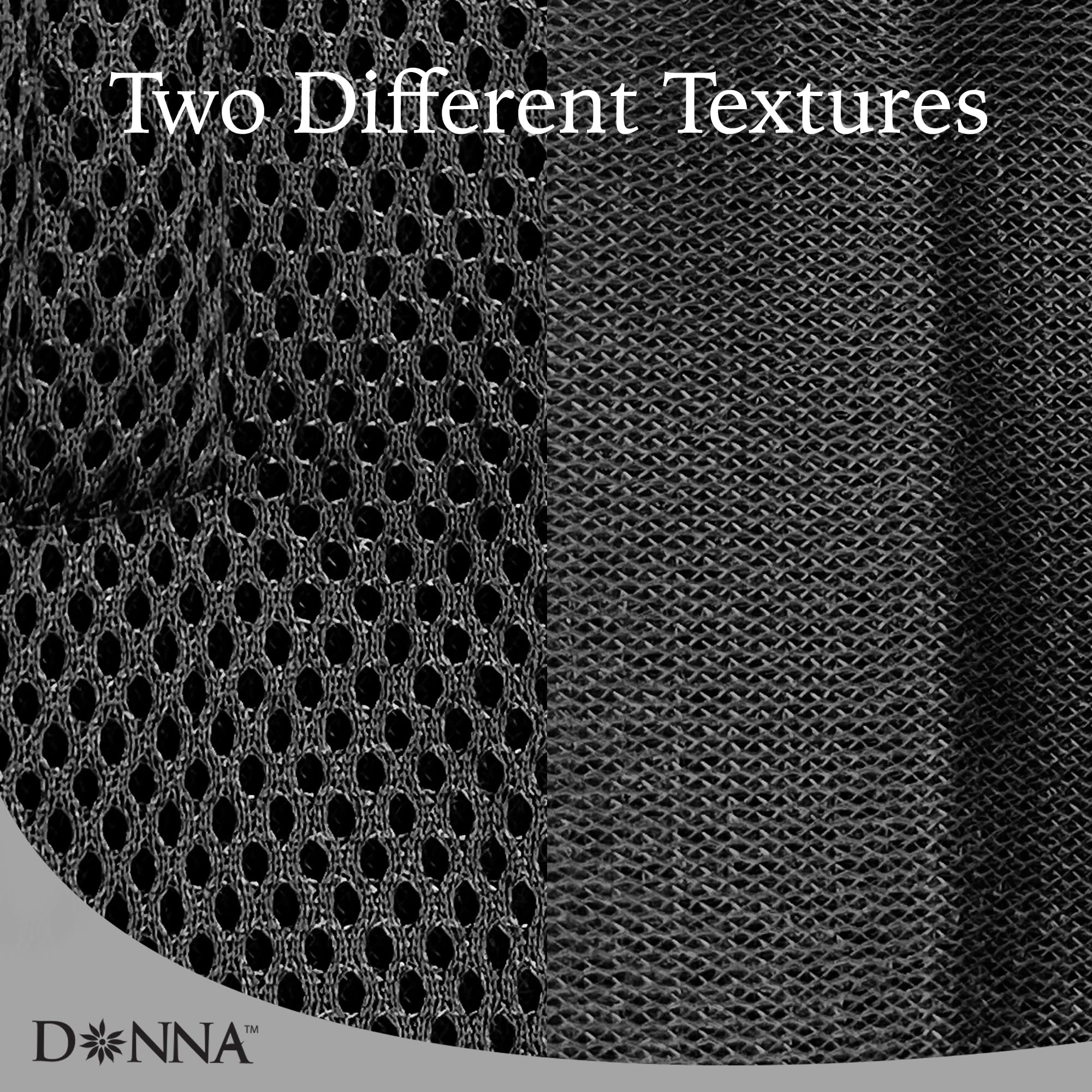 DONNA adjustable velcro strap displaying customizable secure fit for different heads