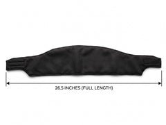 DONNA satin fabric close-up texture reduces friction and helps prevent hair breakage