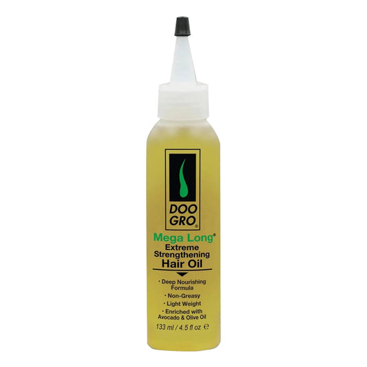 Generic Doo Gro bottle front view showing label and bottle benefit of strengthening