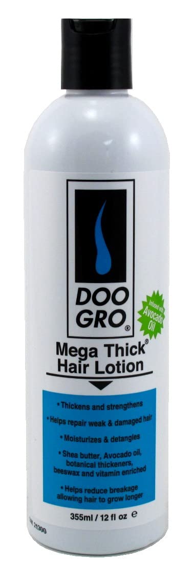 DOO GRO bottle front view showing label and size for clear product identification and confidence