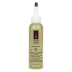 Doo Gro front bottle shot showing label and anti-itch benefit