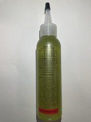 Doo Gro bottle on bathroom shelf suggesting daily grooming routine