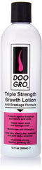 DOO GRO applied to hair ends demonstrating detangling and softer finish