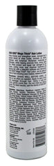 DOO GRO lotion texture close-up highlighting lightweight consistency for quick absorption benefit