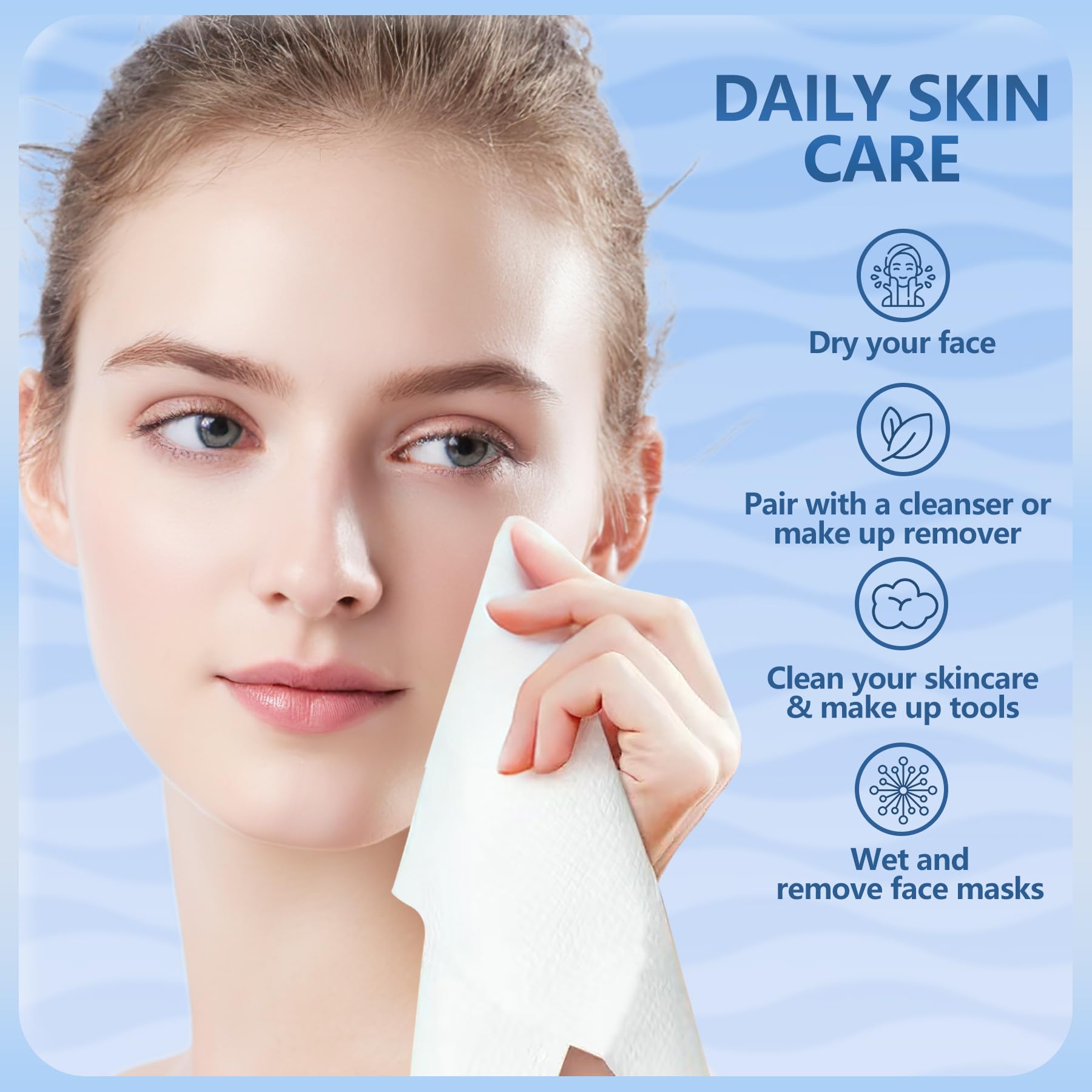 DORAHONEY textured surface close-up for deep cleansing and effective makeup removal