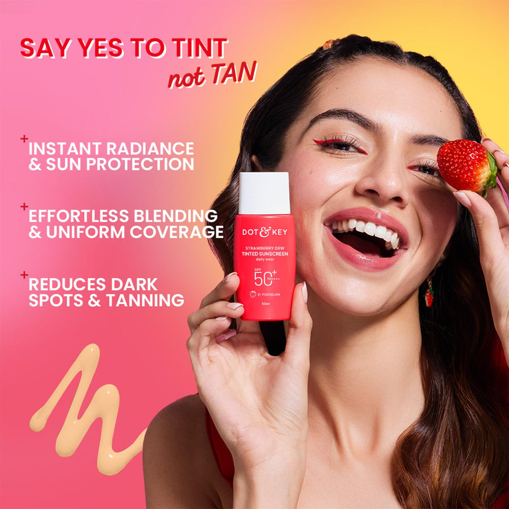 Dot & Key product label showing SPF PA++++ details for informed shoppers