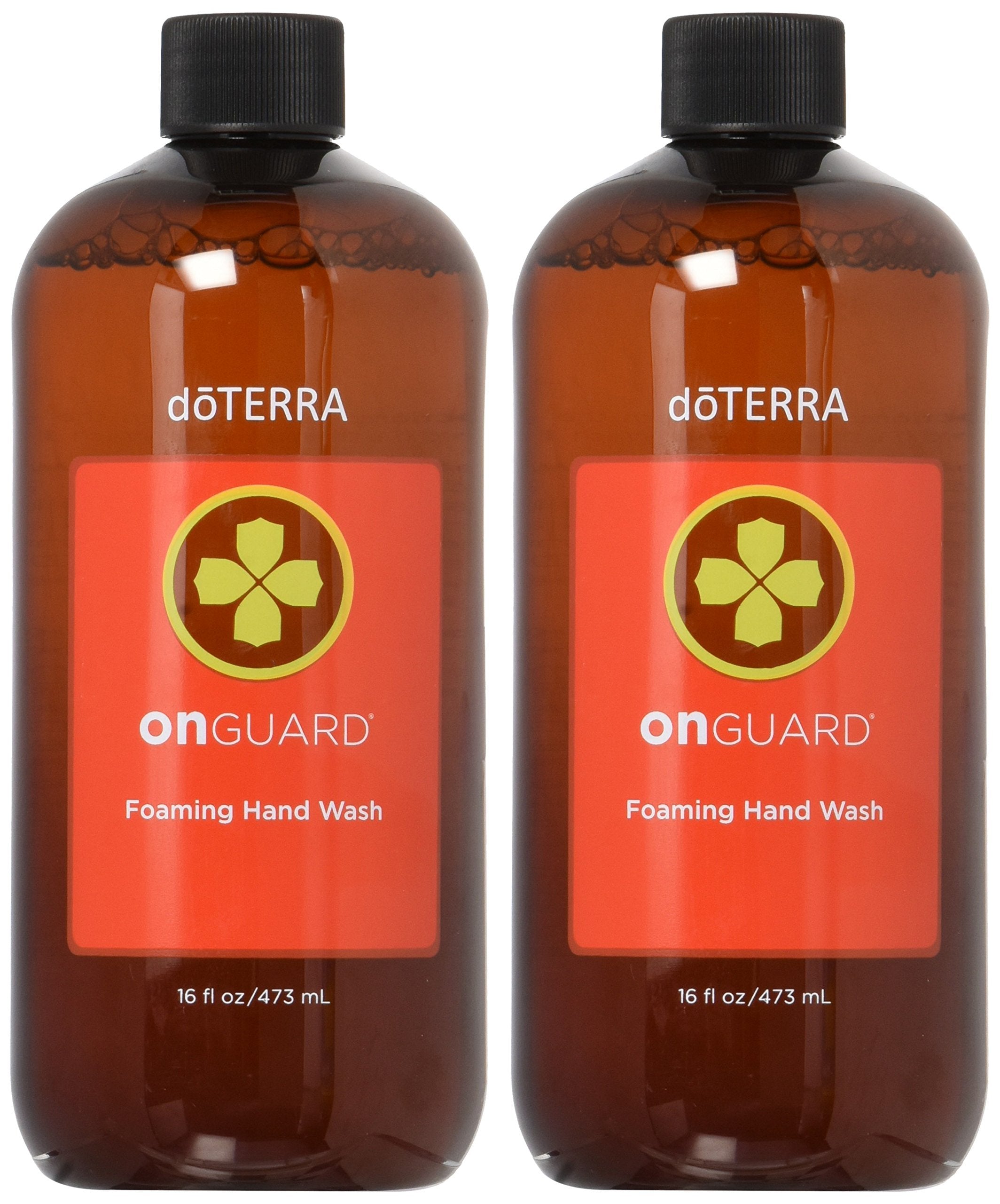 doTERRA front label showing product name and size, clear identification benefit