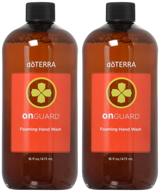 doTERRA front label showing product name and size, clear identification benefit