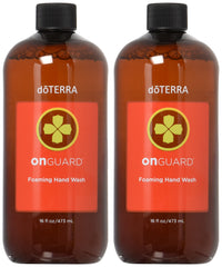 doTERRA front label showing product name and size, clear identification benefit