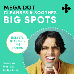 Dots for Spots patch texture image highlighting near-invisible thinness