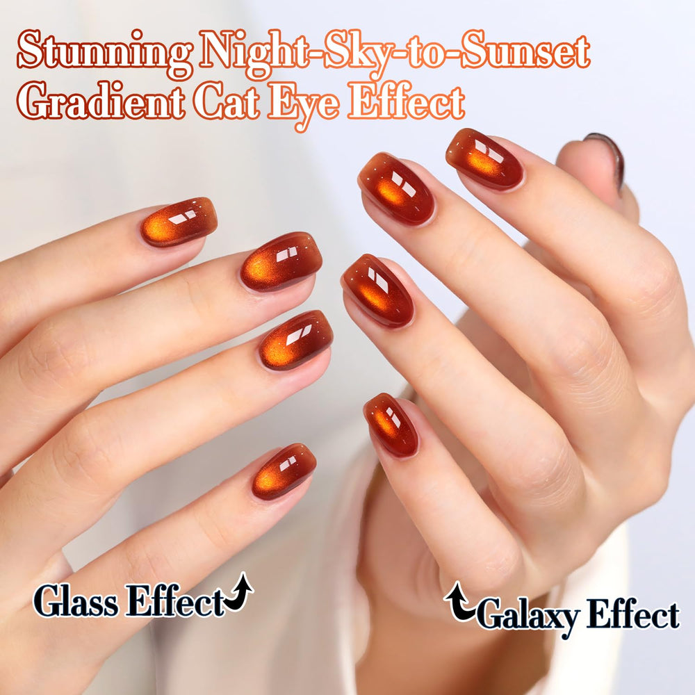 Double Rhythm texture swatch on nail tip showing translucent shimmer and glitter for color preview