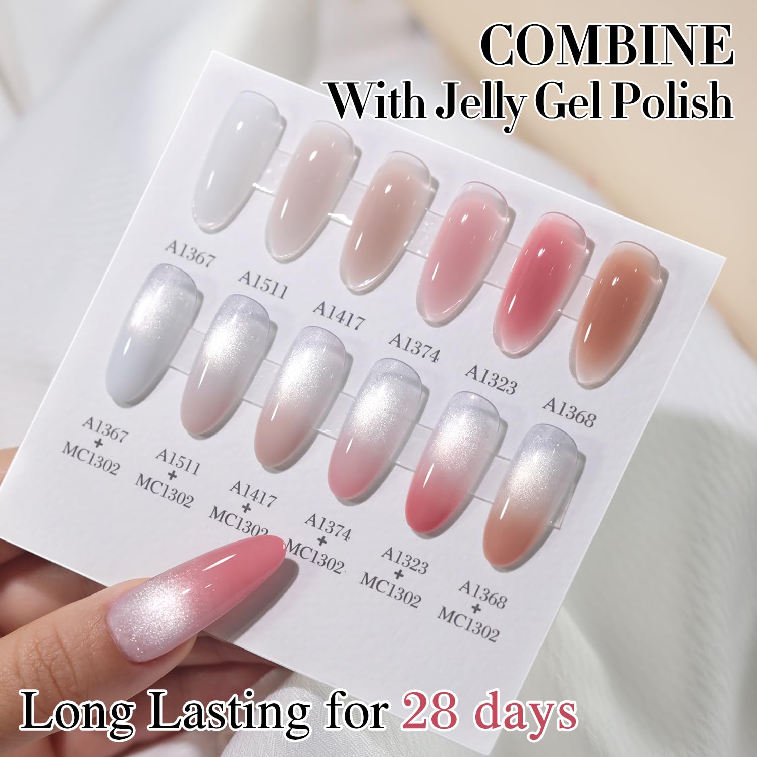 Double Rhythm polish being applied in salon for easy professional finish