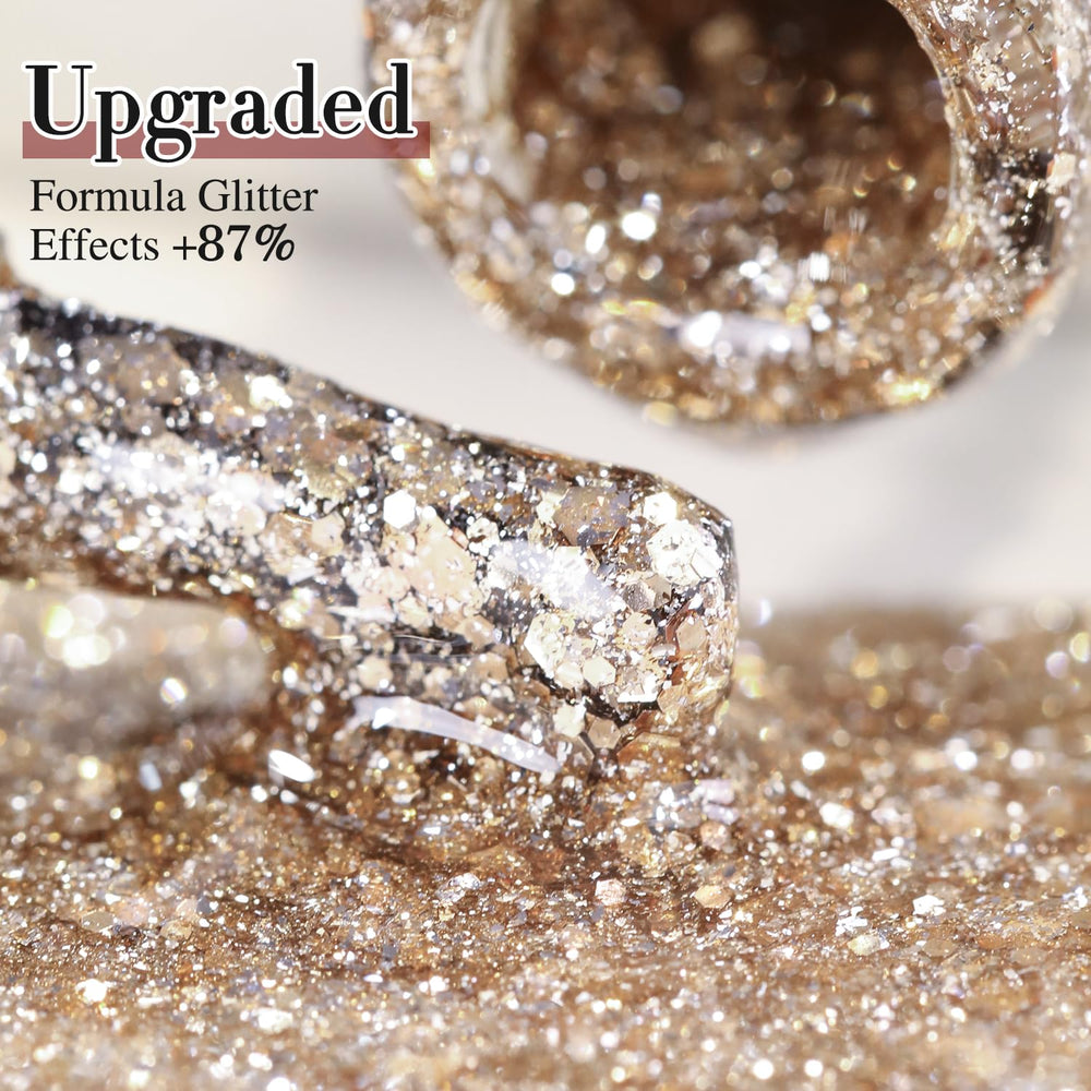 Double Rhythm gel curing under LED lamp illustrating fast, salon-grade set
