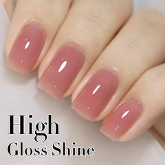 Double Rhythm application under LED lamp curing for long-lasting, high-gloss wear