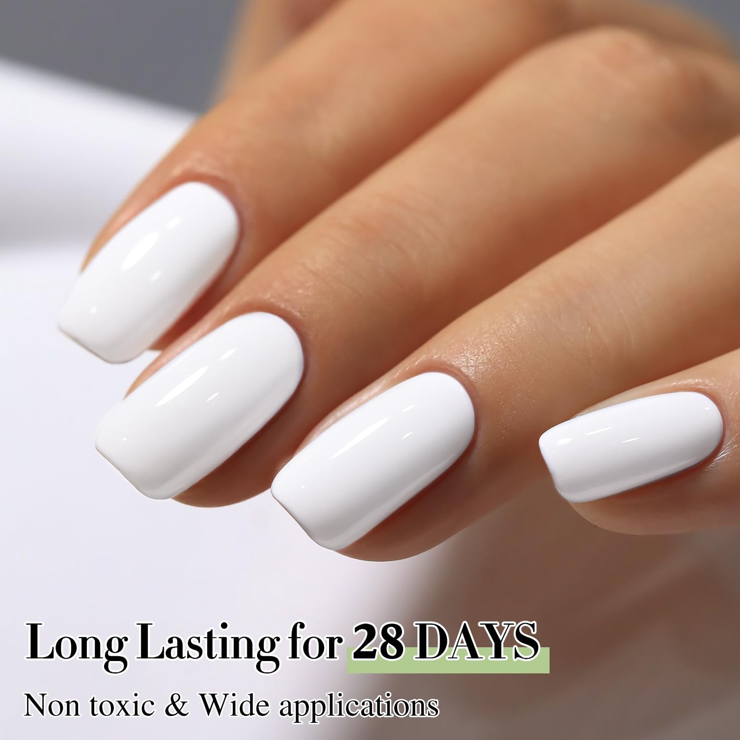 Double Rhythm curing under LED lamp, ensures durable quick cure