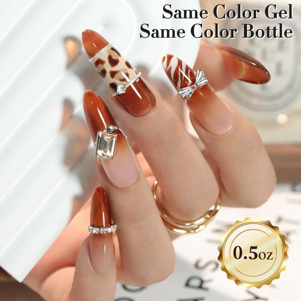 Double Rhythm applied on natural nails showing subtle, natural finish