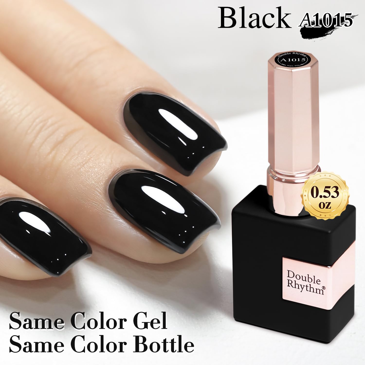 Double Rhythm at-home manicure setup with tools showing easy DIY use